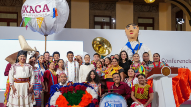 Se presenta la Guelaguetza 2025 en La mañanera del pueblo