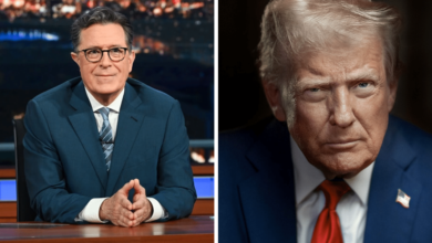 Stephen Colbert responde con insulto a Trump tras celebración por la cancelación de The Late Show