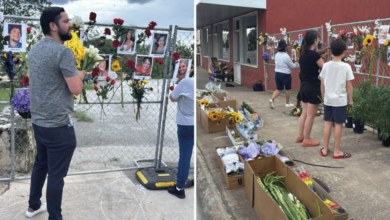 Texas Comunidad de Kerrville honra a víctimas de la inundación del río Guadalupe