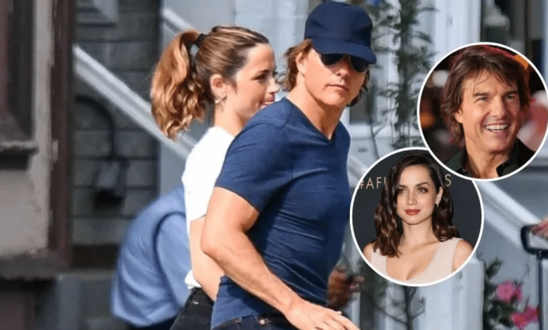 Tom Cruise y Ana de Armas pasean tomados de la mano