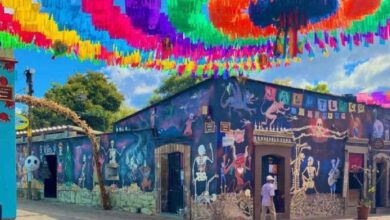 Encuentra hermosos murales en este Barrio Mágico de Oaxaca (Foto de internet)