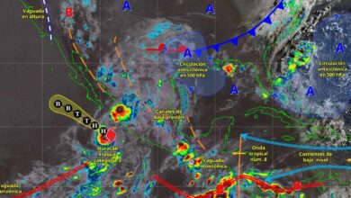 Huracán Flossie ocasionará lluvias fuertes en Nayarit y Sinaloa (Conagua)