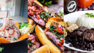 gastronomías en Sudamérica