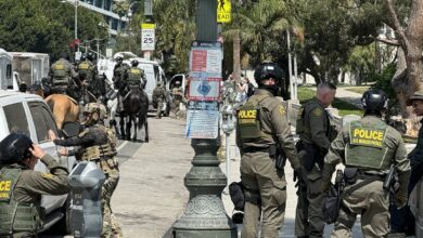 Tensión en Los Ángeles por operación de agentes federales (Foto de internet)