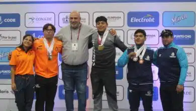 Pesistas de Campeche Olimpiada Nacional