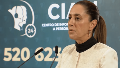 La presidenta de México Claudia Sheinbaum, califica las acciones como injustas y advierte afectaciones económicas en EE.UU.; anuncia apoyo consular reforzado