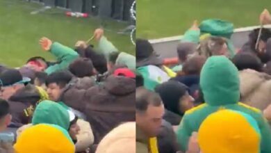 Aficionados pelean con cuchillos durante el Aldosivi vs Newell's, video (Foto de internet)