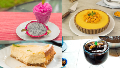 Alta repostería con frutas tropicales mexicanas un festín de color y sabor