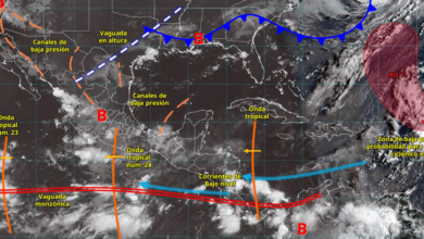 Autoridades emiten aviso por lluvias intensas en tres estados del país