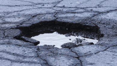 Camioneros exigen al Ayuntamiento de Campeche reparar baches y mejorar alumbrado público