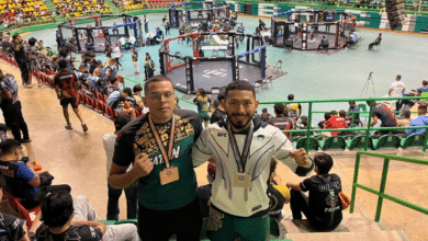 Campechanos logran medallas de plata y bronce en campeonato nacional de artes marciales mixtas