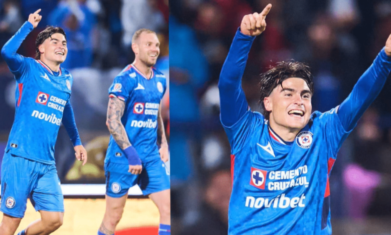 Cruz Azul vence 1-0 a Toluca en CU con gol de Luka Romero