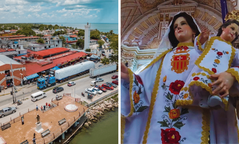 Festejos Patronales en Honor a la Virgen de las Mercedes Inician en Champotón