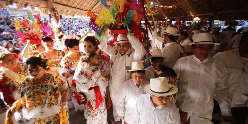 Fiesta del Polkeken color, música y tradición en Lerma, Campeche