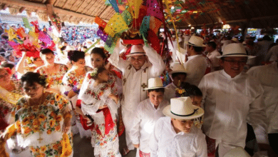 Fiesta del Polkeken color, música y tradición en Lerma, Campeche