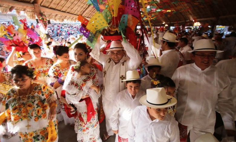 Fiesta del Polkeken color, música y tradición en Lerma, Campeche