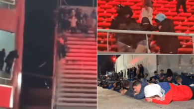 Incidente en partido de Copa Sudamericana, Chile vs Argentina deja al menos diez heridos y noventa detenidos