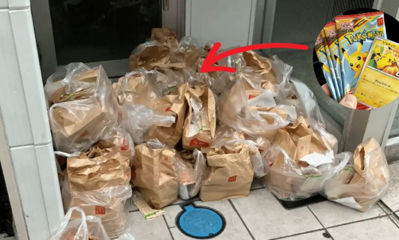 Cadena de comida rápida en Japón cancela promoción de cartas Pokémon por reventa y desperdicio de comida