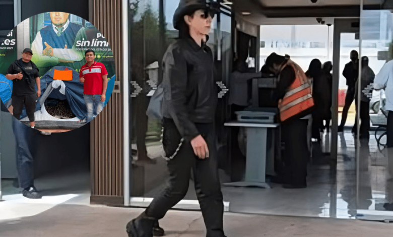 Marilyn Manson llega a San Luis Potosí para su esperado concierto en la Fenapo 2025