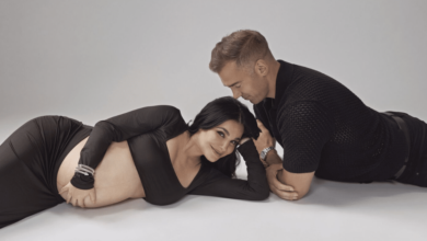 Martha Higareda y Lewis Howes esperan gemelos