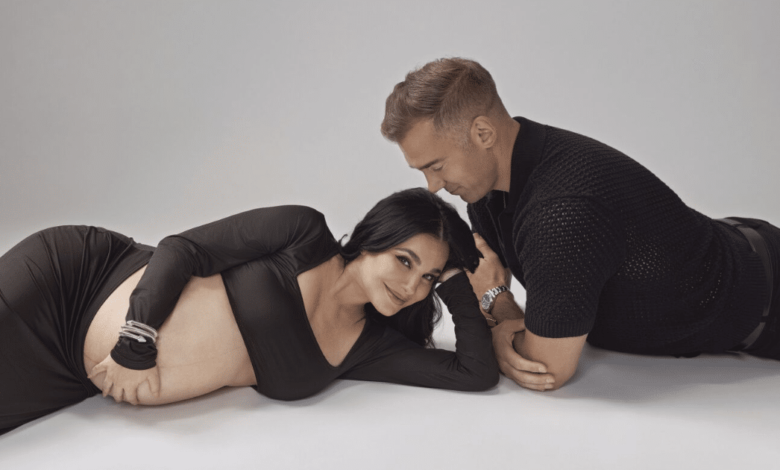 Martha Higareda y Lewis Howes esperan gemelos