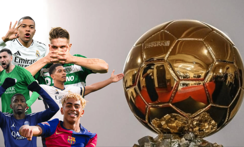 Nominados al Balón de Oro 2025 Real Madrid, PSG y Barcelona dominan la lista