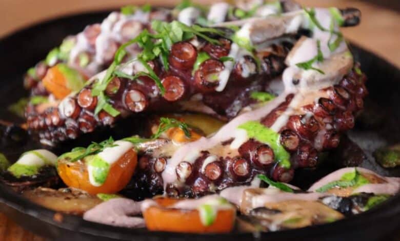 Pulpo en su Tinta Sabor del mar de Campeche