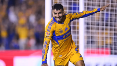 Tigres aplasta a Puebla 7-0 y mantiene su paso perfecto en el Apertura 2025 (Foto por TV Azteca)