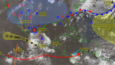 Tormenta tropical Ivo provocará lluvias intensas en el Pacífico