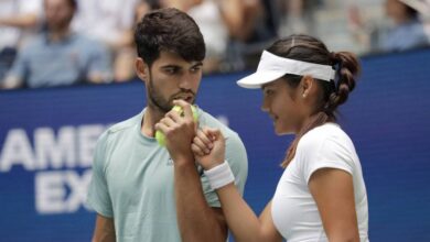 US Open 2025: Carlos Alcaraz y Emma Raducanu eliminados de dobles mixtos