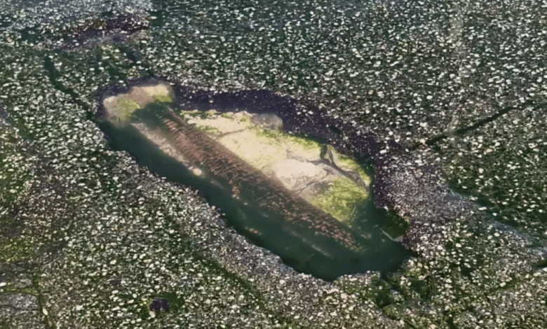 Vecinos del barrio Guadalupe en Campeche exigen reparación urgente de hoyanco y fuga de agua