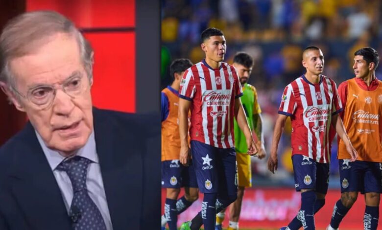 José Ramón Fernández explota contra Chivas (Foto de internet)
