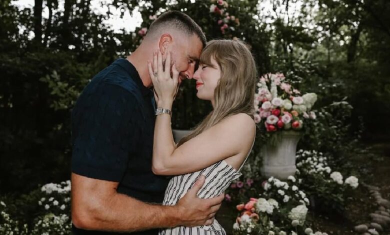 Taylor Swift y Travis Kelce se han comprometido, sorprende el lujoso anillo (Foto de internet)
