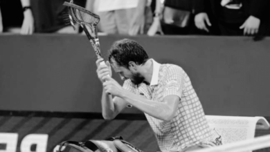 ¿Quien es el tenista que destrozó su raqueta y le grito a un juez de silla en el Partido de US Open 2025