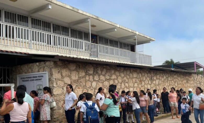 Alumnos regresan a clases en Campeche sin contratiempos