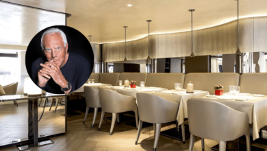 Con estrella Michelin Así es el primer restaurante fundado por Giorgio Armani en París