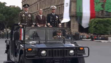 Desfile Militar 2025 rinde honores a la primera presidenta de México y a la historia del país