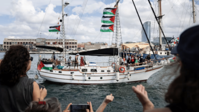 Una treintena de embarcaciones partieron de Barcelona con ayuda humanitaria para Gaza en la llamada Global Sumud Flotilla. La misión, que busca denunciar el bloqueo a la Franja, cuenta con la participación de Greta Thunberg, artistas y legisladores europeos.