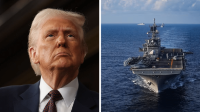 El presidente Donald Trump anunció que fuerzas militares estadounidenses atacaron un navío que transportaba droga desde Venezuela. Funcionarios confirmaron que el operativo se realizó en el sur del Caribe contra una organización designada como narcoterrorista.