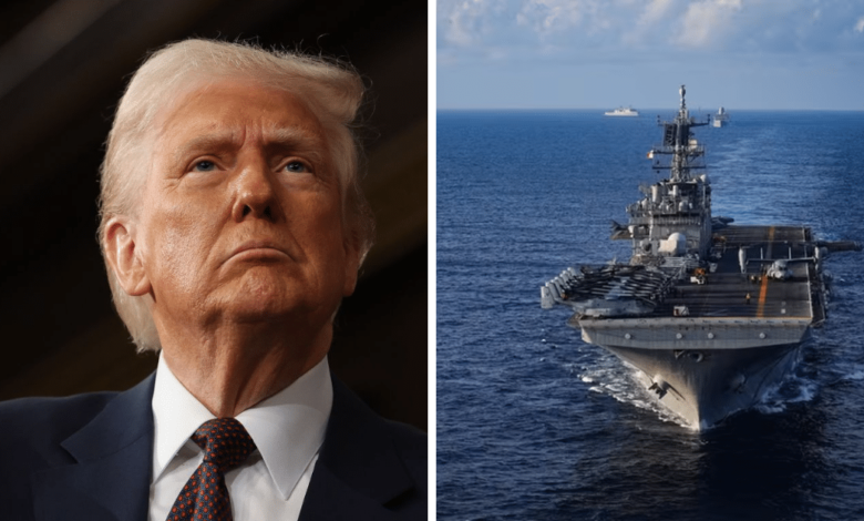 El presidente Donald Trump anunció que fuerzas militares estadounidenses atacaron un navío que transportaba droga desde Venezuela. Funcionarios confirmaron que el operativo se realizó en el sur del Caribe contra una organización designada como narcoterrorista.