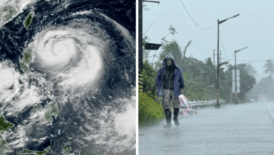 El tifón más intenso del planeta en 2025 tocó tierra en el norte de Filipinas con vientos equivalentes a un huracán categoría 5.