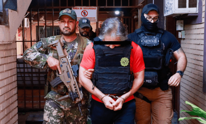 Expulsan a Hernán Bermúdez Requena de Paraguay; será trasladado a México