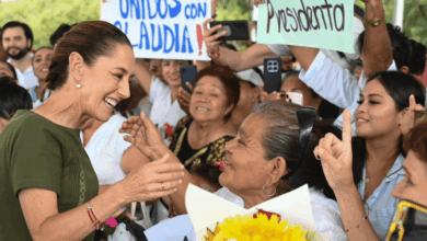 Histórico despliegue en el sur de México Claudia Sheinbaum reúne a 156 mil seguidores