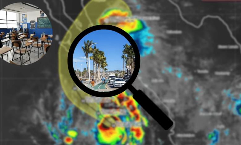 Huracán Lorena obliga a suspender clases en Sonora y Baja California Sur