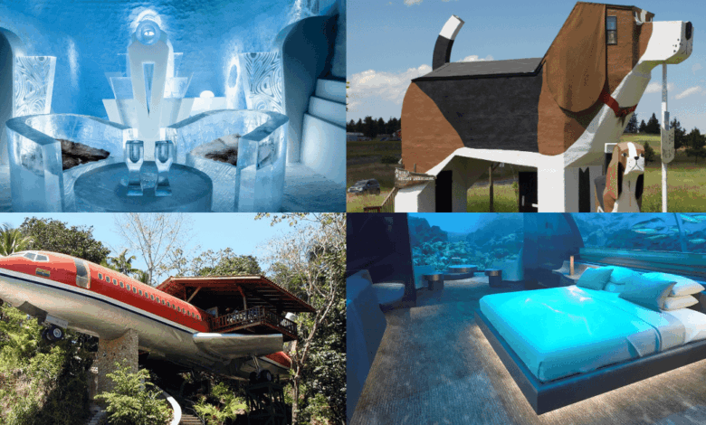 Más que una habitación Un recorrido por los hoteles más extraños y extravagantes del mundo