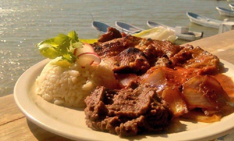 Poc Chuc de Campeche Platillo ahumado del sureste mexicano