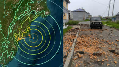 Potente sismo de magnitud 7.4 sacude la península de Kamchatka y activa alerta de tsunami en la costa de Rusia