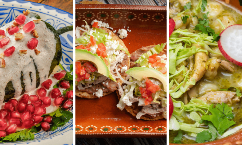 Con la llegada de las fiestas patrias, nada mejor que llenar la mesa con sabores típicos de México. Estos cinco platillos son fáciles de preparar en casa y perfectos para compartir en familia o con amigos.