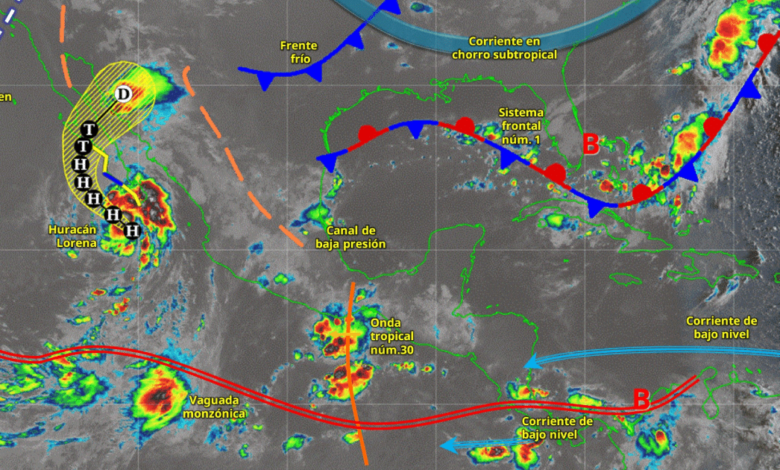Pronóstico del clima 3 de septiembre medio nublado y ambiente cálido; con posibles lluvias