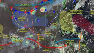 Pronóstico del clima hoy 24 de septiembre Día mayormente nublado con precipitaciones